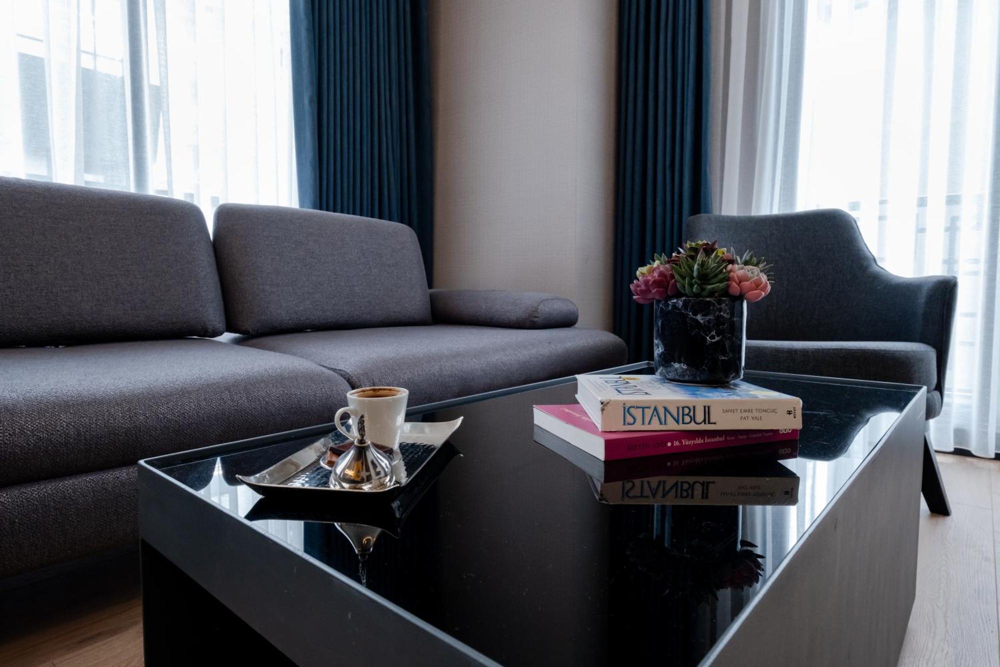 The Row Suites Taksim Isztambul Kültér fotó