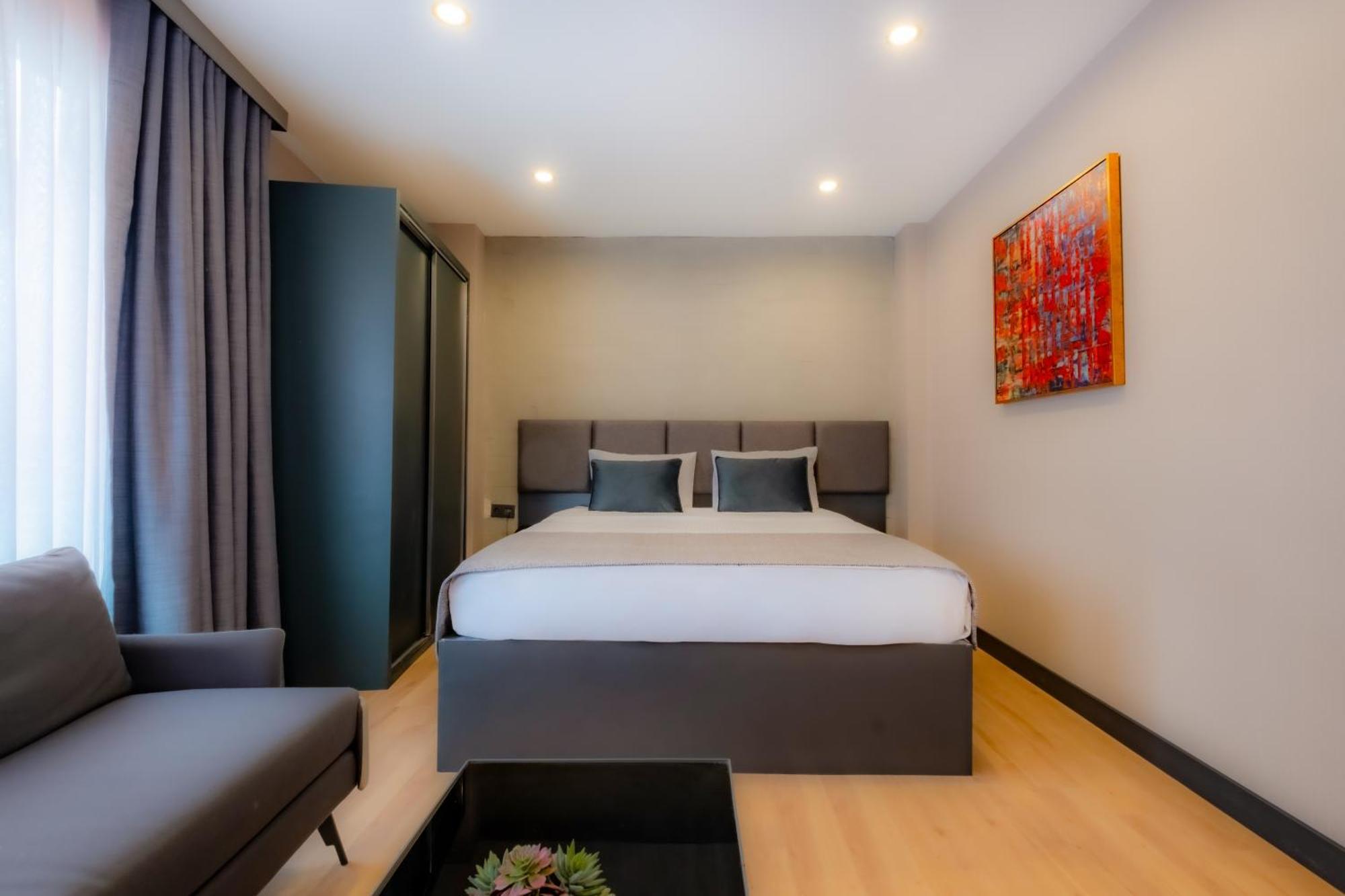 The Row Suites Taksim Isztambul Kültér fotó