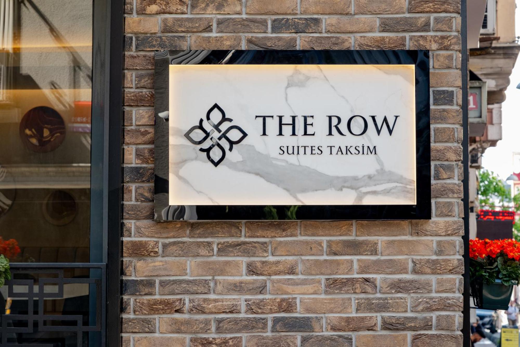 The Row Suites Taksim Isztambul Kültér fotó